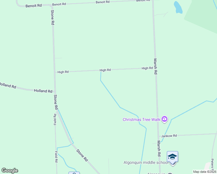 map of restaurants, bars, coffee shops, grocery stores, and more near 6157 High Road in Clay Township
