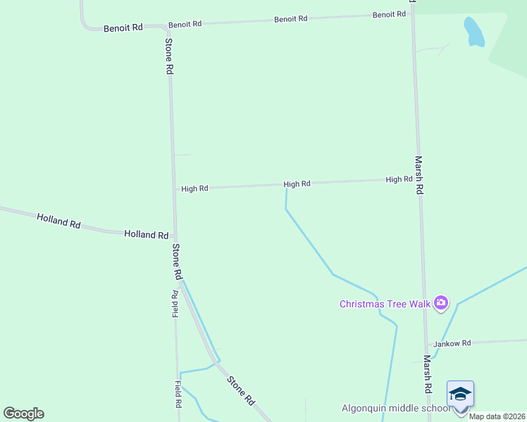map of restaurants, bars, coffee shops, grocery stores, and more near 6209 High Road in St. Clair County