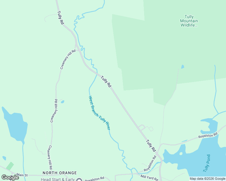 map of restaurants, bars, coffee shops, grocery stores, and more near 378-384 Tully Road in Orange