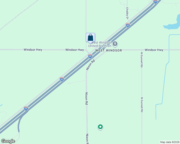 map of restaurants, bars, coffee shops, grocery stores, and more near 5326 Nixon Road in Dimondale