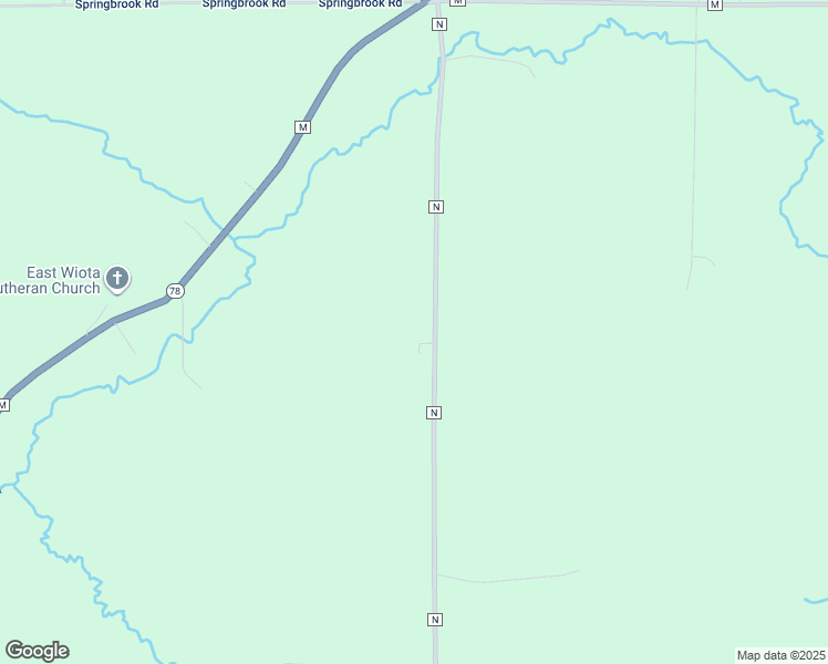map of restaurants, bars, coffee shops, grocery stores, and more near 10311 County Highway N in South Wayne