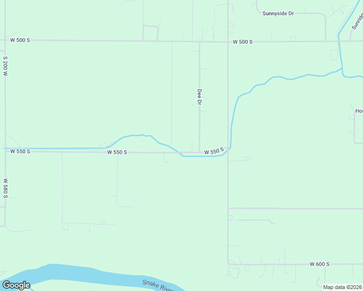 map of restaurants, bars, coffee shops, grocery stores, and more near 120 West 550 South in Jerome