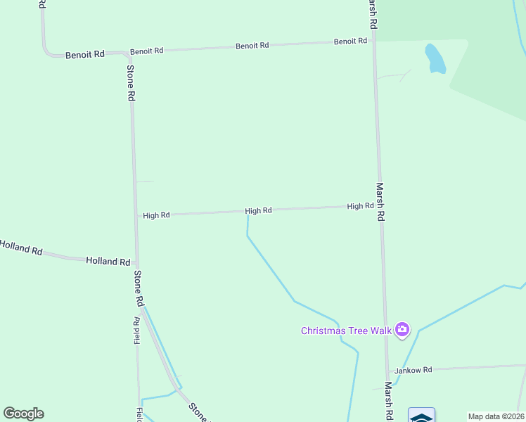 map of restaurants, bars, coffee shops, grocery stores, and more near 6157 High Road in Clay Township
