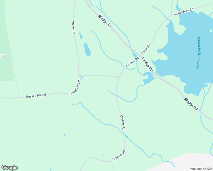 map of restaurants, bars, coffee shops, grocery stores, and more near 82 Russell Hill Rd in Ashby