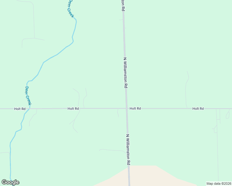 map of restaurants, bars, coffee shops, grocery stores, and more near 2061 North Williamston Road in Williamston