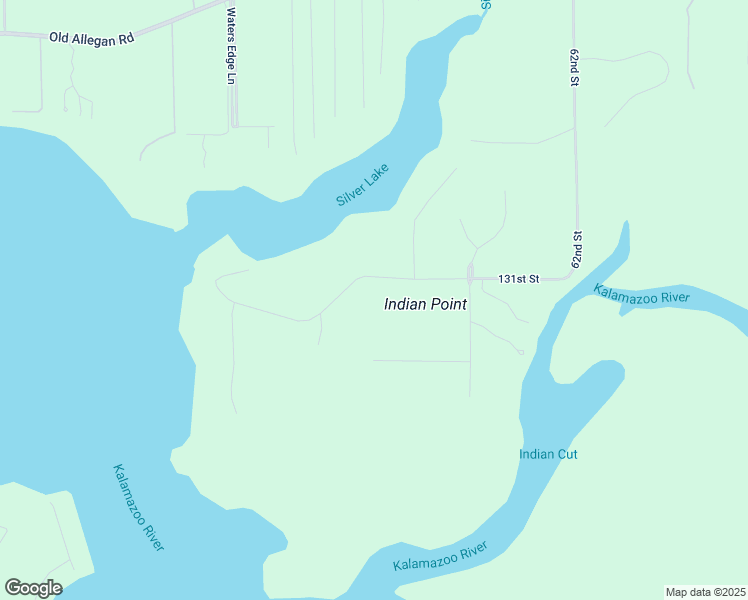 map of restaurants, bars, coffee shops, grocery stores, and more near 6274 131st Street in Saugatuck