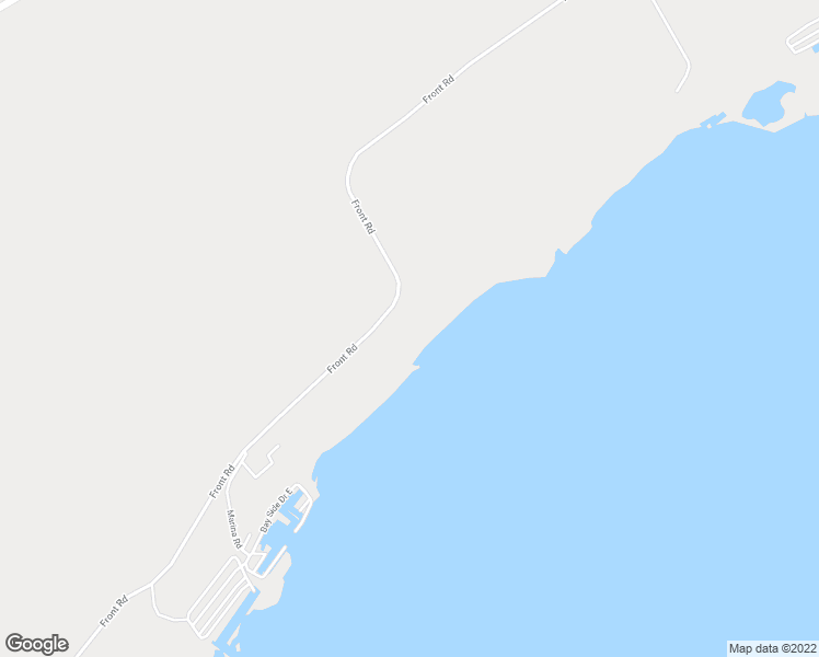 map of restaurants, bars, coffee shops, grocery stores, and more near 434 Front Road in St. Williams