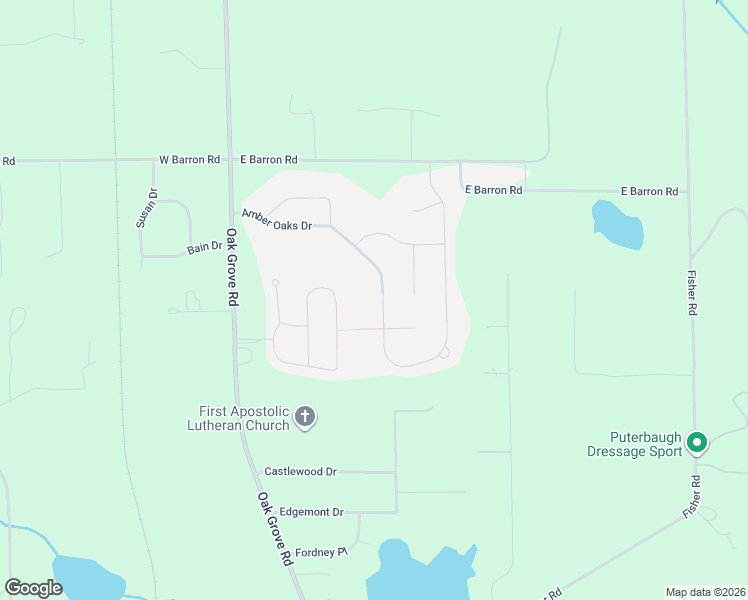 map of restaurants, bars, coffee shops, grocery stores, and more near 3536 Amber Oaks Drive in Howell