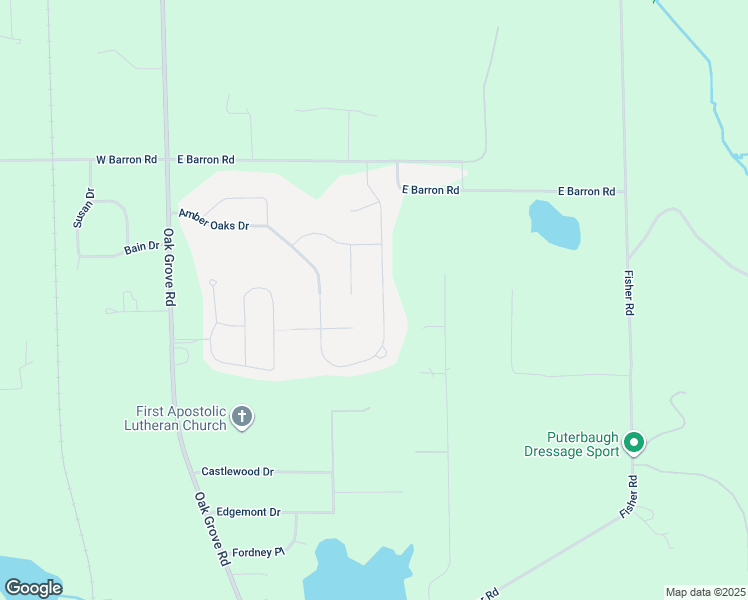map of restaurants, bars, coffee shops, grocery stores, and more near 3681 Amber Oaks Drive in Howell