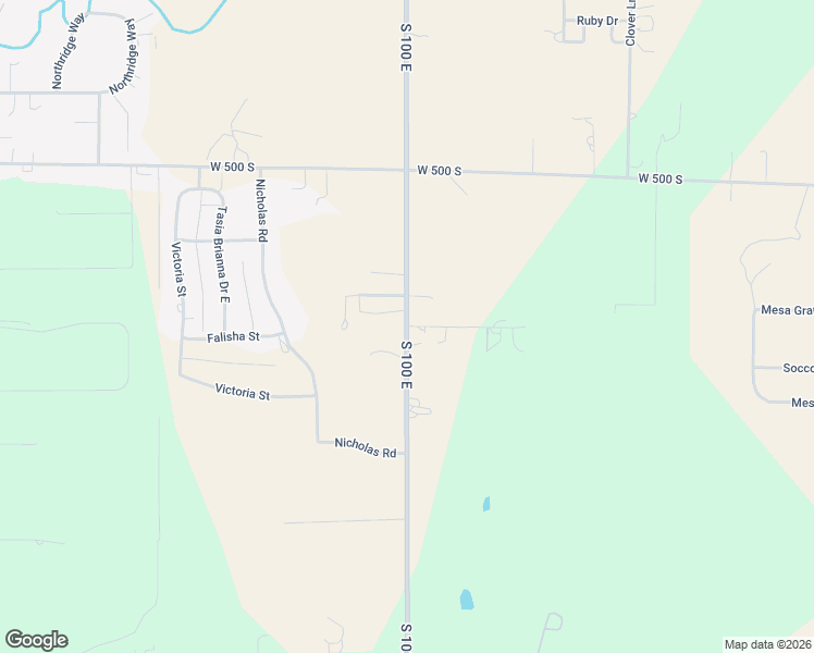 map of restaurants, bars, coffee shops, grocery stores, and more near 531 South 100 East in Jerome