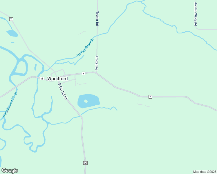 map of restaurants, bars, coffee shops, grocery stores, and more near 1861 County Road Y in Argyle