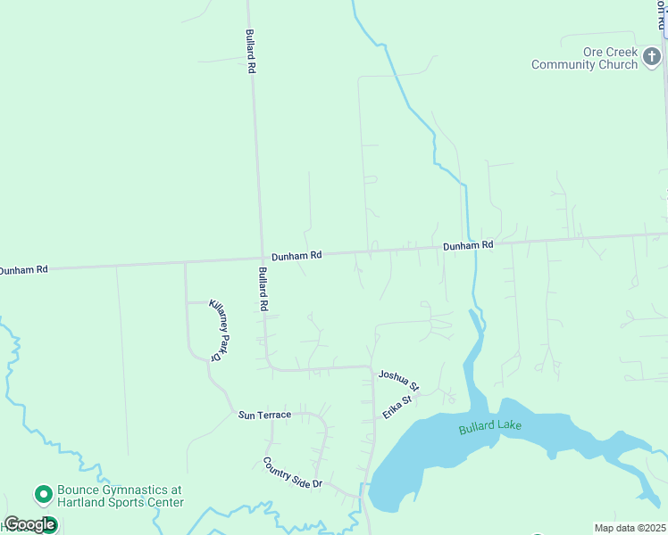 map of restaurants, bars, coffee shops, grocery stores, and more near 12208 Dunham Road in Hartland