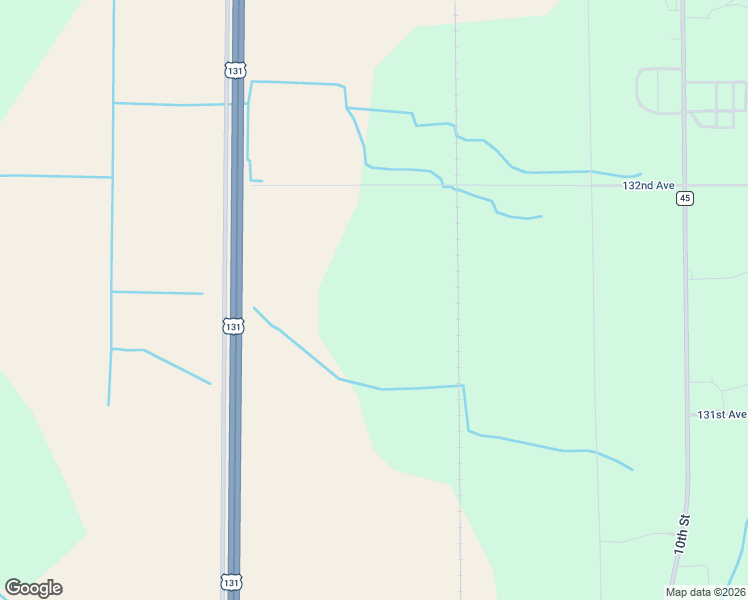 map of restaurants, bars, coffee shops, grocery stores, and more near 1144 132nd Avenue in Wayland