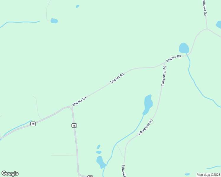 map of restaurants, bars, coffee shops, grocery stores, and more near 166 Maples Road in Hartwick