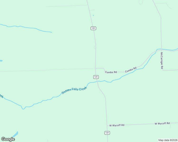 map of restaurants, bars, coffee shops, grocery stores, and more near 7762 County Road 131 in Ovid