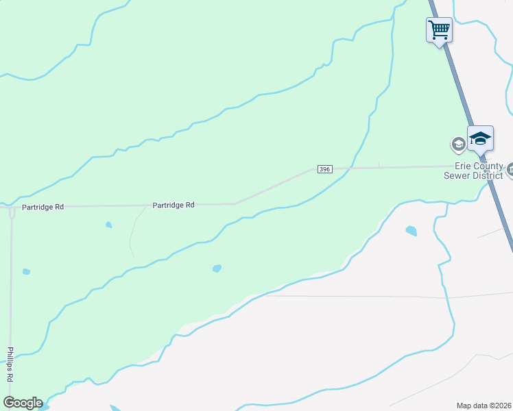 map of restaurants, bars, coffee shops, grocery stores, and more near 11379 Partridge Road in Holland