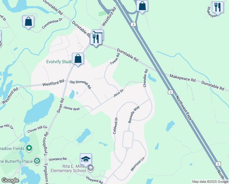 4 Tower Road, Tyngsboro MA Walk Score