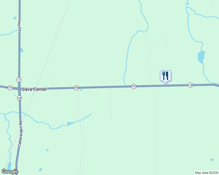 map of restaurants, bars, coffee shops, grocery stores, and more near 1600 New York 78 in Java Center