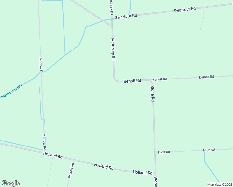 map of restaurants, bars, coffee shops, grocery stores, and more near 6493 Benoit Road in Clay Township