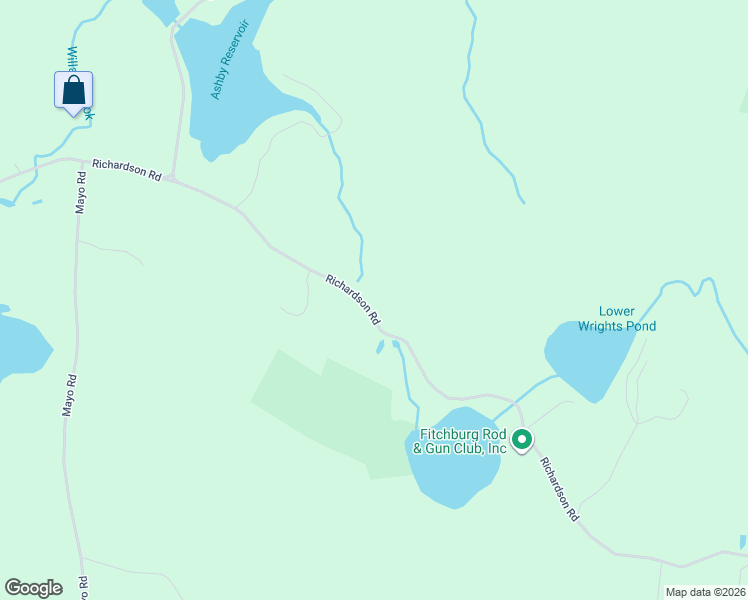 map of restaurants, bars, coffee shops, grocery stores, and more near 702 Richardson Road in Ashby