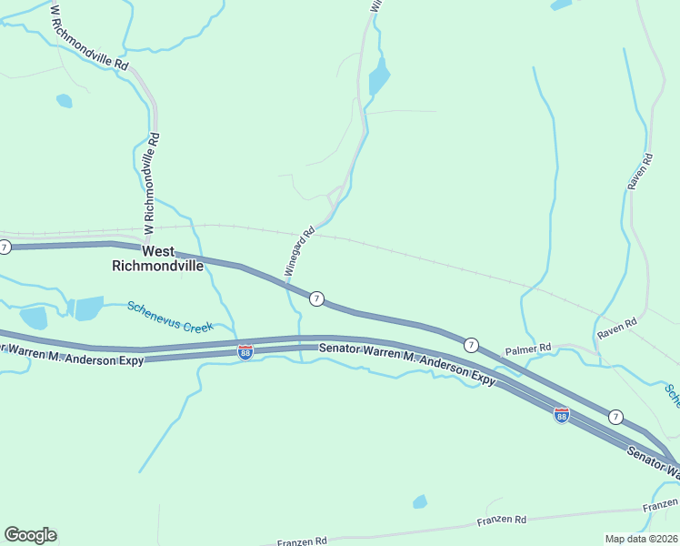 map of restaurants, bars, coffee shops, grocery stores, and more near 413 New York 7 in Richmondville