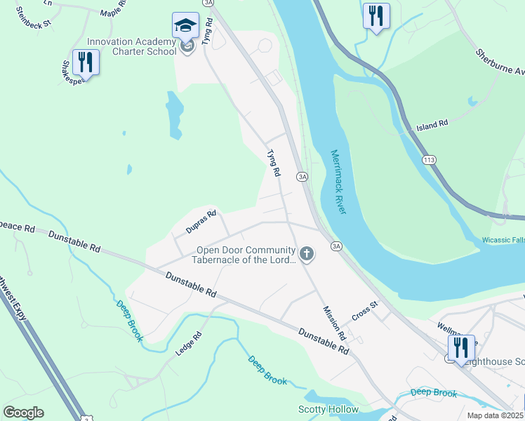 11 Bancroft Street, Tyngsborough MA Walk Score