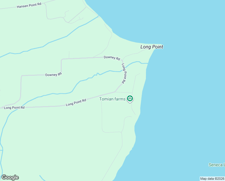 map of restaurants, bars, coffee shops, grocery stores, and more near 30 Downey Road in Penn Yan