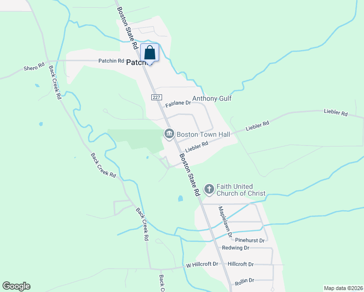 map of restaurants, bars, coffee shops, grocery stores, and more near 8493 Boston State Road in Boston