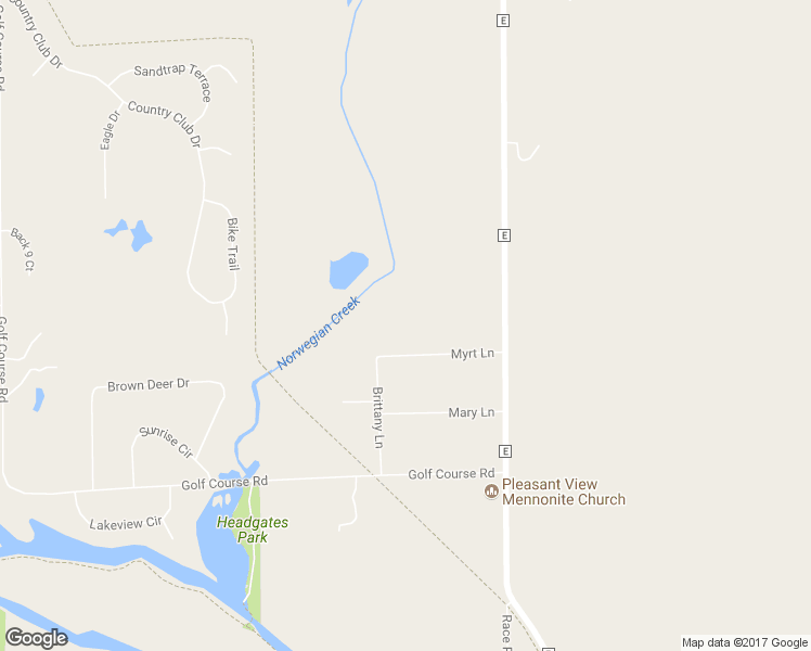 map of restaurants, bars, coffee shops, grocery stores, and more near W574 Myrt Lane in Brodhead