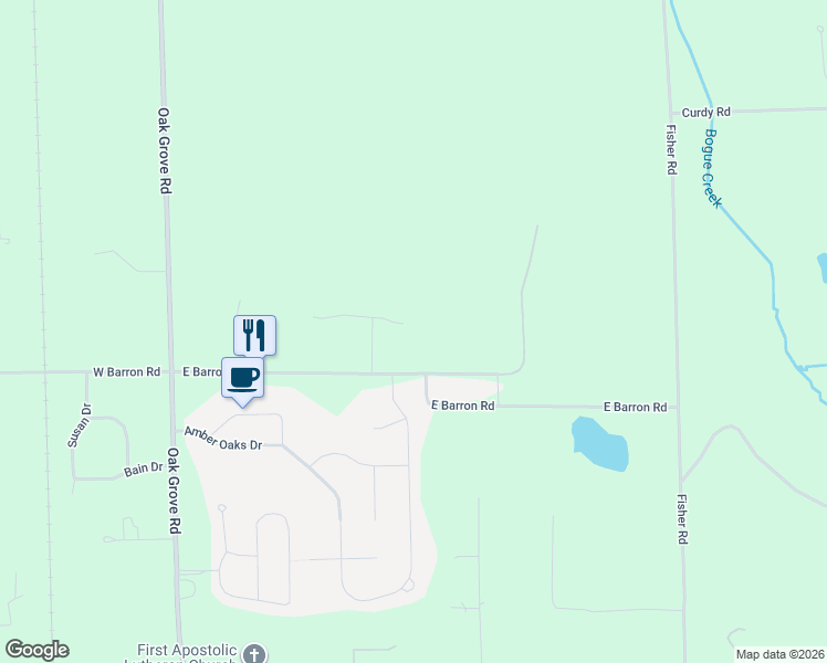 map of restaurants, bars, coffee shops, grocery stores, and more near 460 Dama View Court in Howell