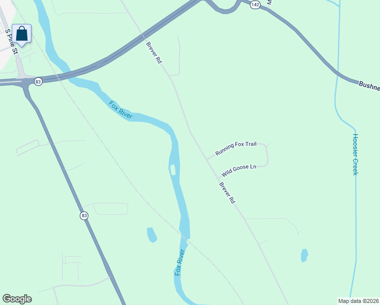 map of restaurants, bars, coffee shops, grocery stores, and more near 6424 Brever Rd in Burlington