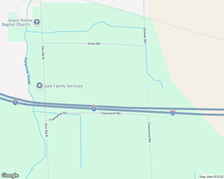 map of restaurants, bars, coffee shops, grocery stores, and more near 2353 Gramer Road in Webberville