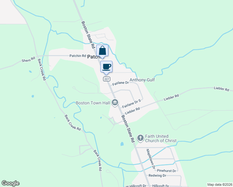 map of restaurants, bars, coffee shops, grocery stores, and more near 8425 Boston State Road in Boston