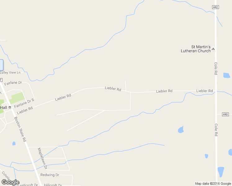 map of restaurants, bars, coffee shops, grocery stores, and more near 6970 Liebler Road in Colden