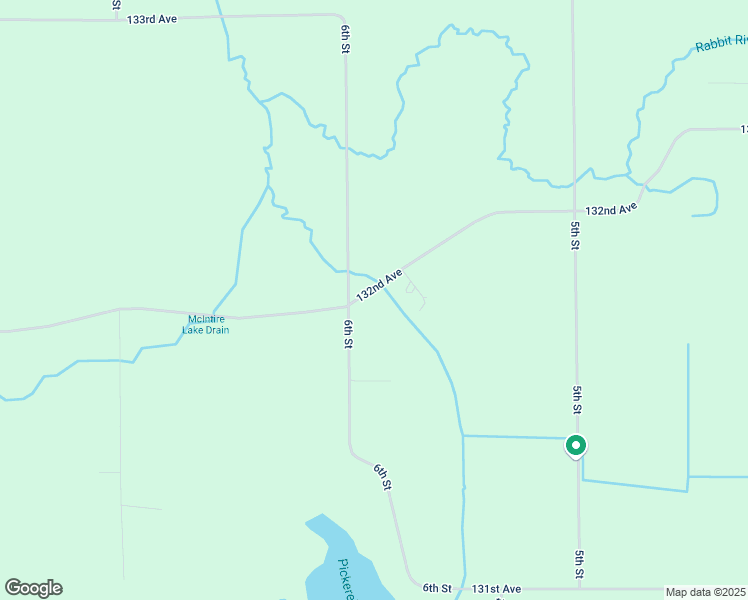 map of restaurants, bars, coffee shops, grocery stores, and more near 580 132nd Avenue in Wayland