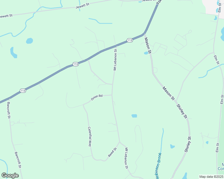map of restaurants, bars, coffee shops, grocery stores, and more near 21 Mount Lebanon Street in Pepperell