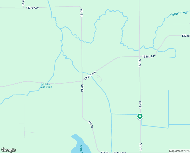 map of restaurants, bars, coffee shops, grocery stores, and more near 580 132nd Avenue in Wayland
