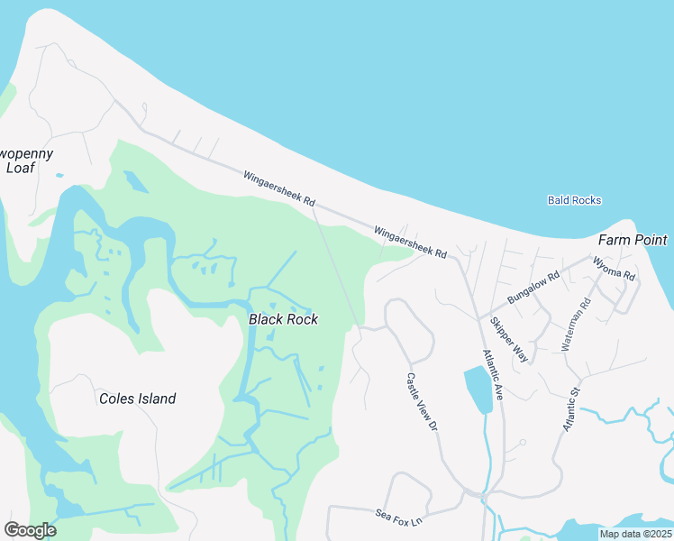 map of restaurants, bars, coffee shops, grocery stores, and more near Massachusetts Avenue in Gloucester