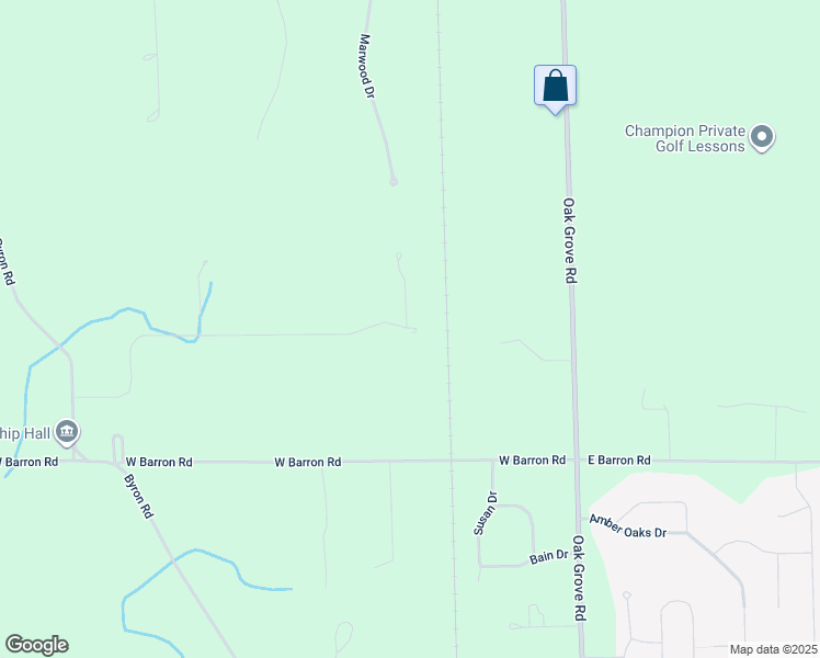 map of restaurants, bars, coffee shops, grocery stores, and more near 500 Woodhaven Road in Howell