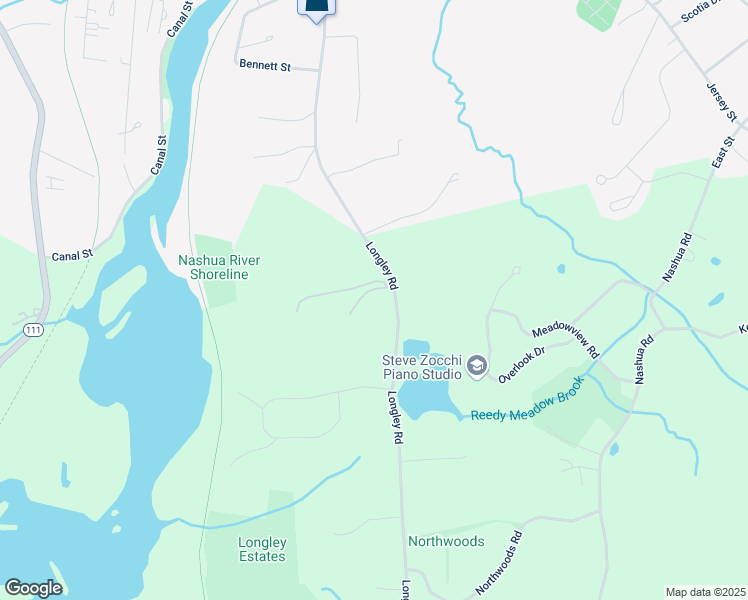 map of restaurants, bars, coffee shops, grocery stores, and more near 659 Longley Road in Groton