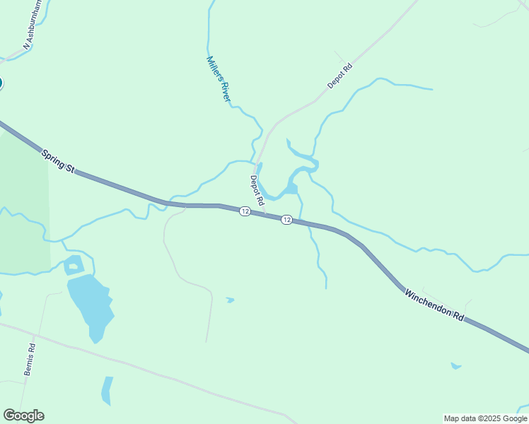 3 Depot Road, Ashburnham MA Walk Score