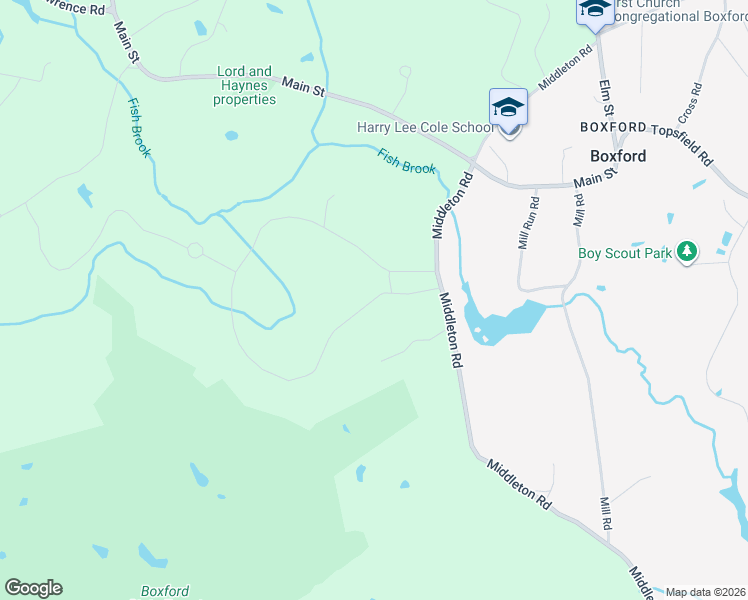 map of restaurants, bars, coffee shops, grocery stores, and more near 227 Townsend Farm Road in Boxford