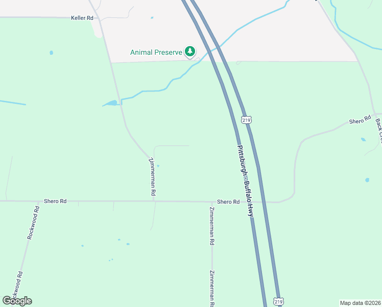 map of restaurants, bars, coffee shops, grocery stores, and more near 8399 Zimmerman Road in Hamburg