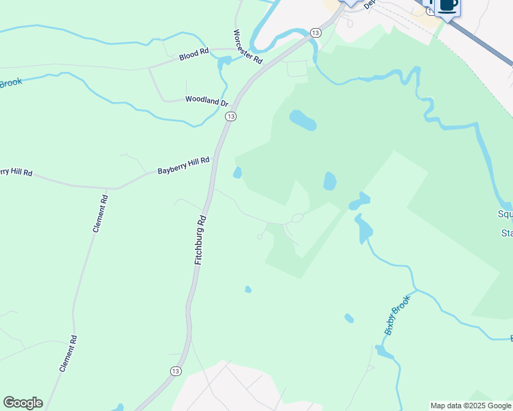 map of restaurants, bars, coffee shops, grocery stores, and more near 10 Pheasant Ridge Road in Townsend