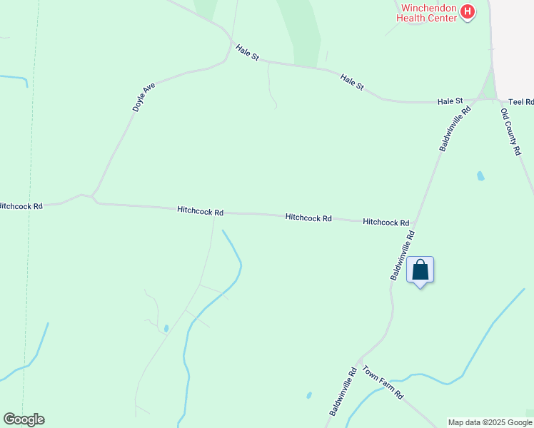 map of restaurants, bars, coffee shops, grocery stores, and more near 276 Hitchcock Road in Winchendon
