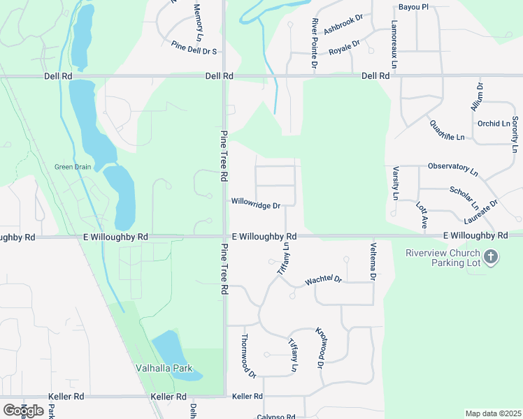 map of restaurants, bars, coffee shops, grocery stores, and more near 3943 Willowridge Drive in Holt