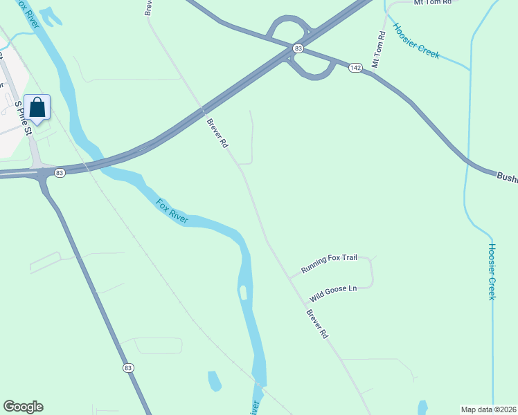 map of restaurants, bars, coffee shops, grocery stores, and more near 6221 Brever Road in Burlington