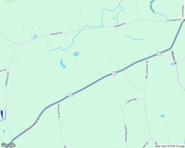 map of restaurants, bars, coffee shops, grocery stores, and more near 2 Prides Crossing in Pepperell