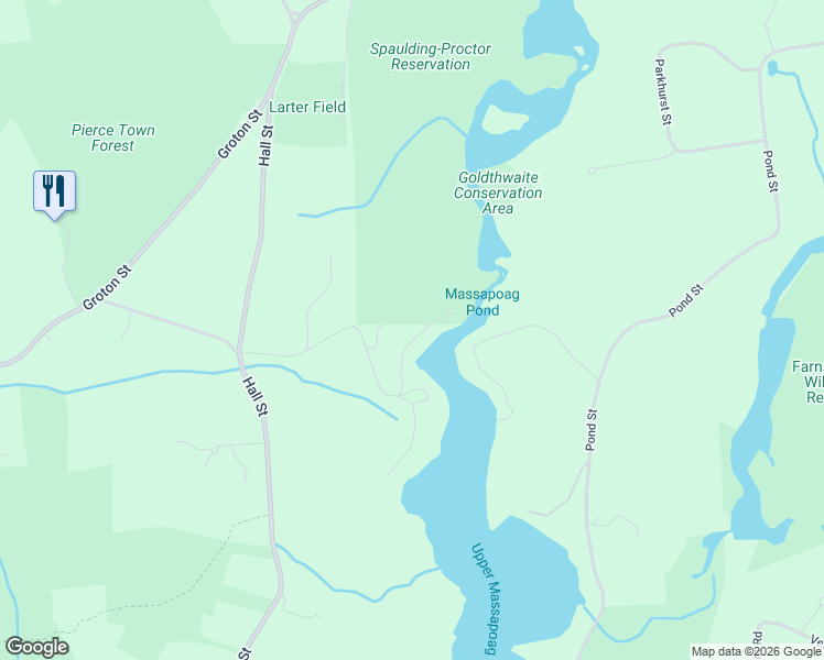 map of restaurants, bars, coffee shops, grocery stores, and more near 31 Lower Dam Way in Dunstable
