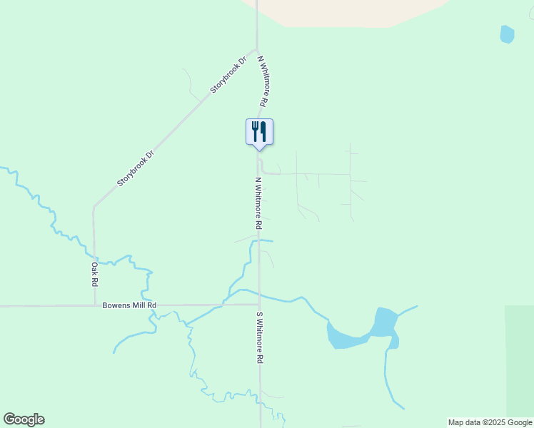 map of restaurants, bars, coffee shops, grocery stores, and more near 290 North Whitmore Road in Hastings